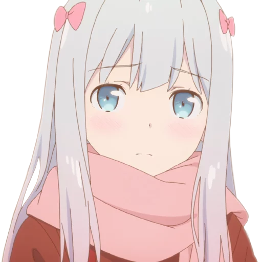 Стикерпак Sagiri для Telegram