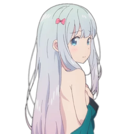 👩 Стикер «Sagiri» для Telegram