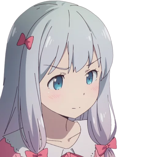 👩 Стикер «Sagiri» для Telegram