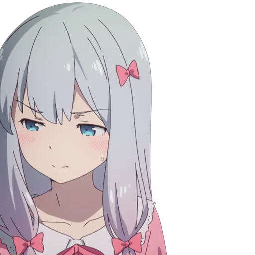 👩 Стикер «Sagiri» для Telegram