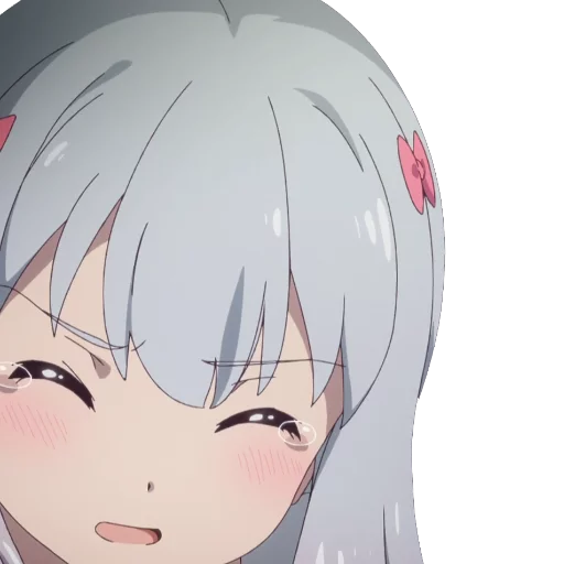 👩 Стикер «Sagiri» для Telegram
