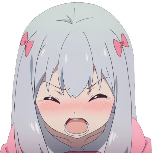 👩 Стикер «Sagiri» для Telegram