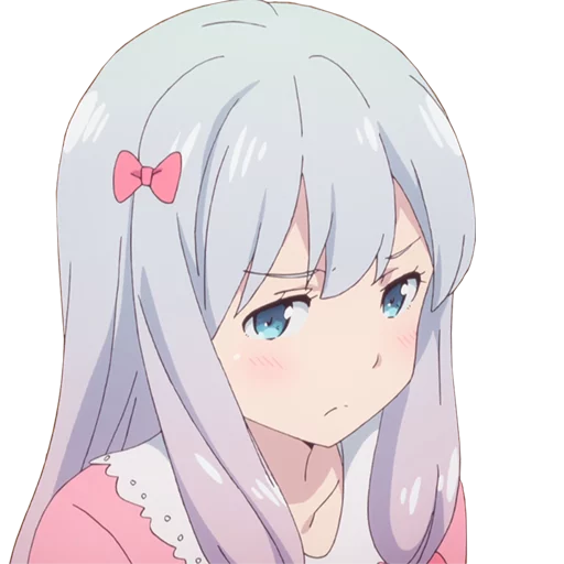 👩 Стикер «Sagiri» для Telegram