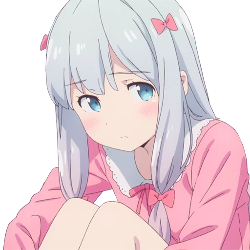 👩 Стикер «Sagiri» для Telegram