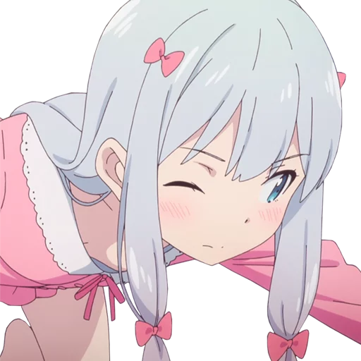 👩 Стикер «Sagiri» для Telegram