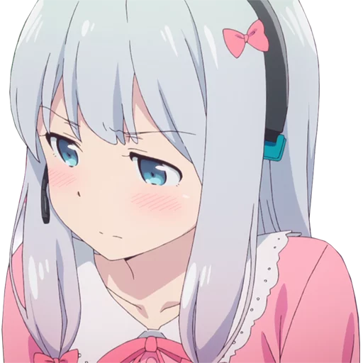 👩 Стикер «Sagiri» для Telegram