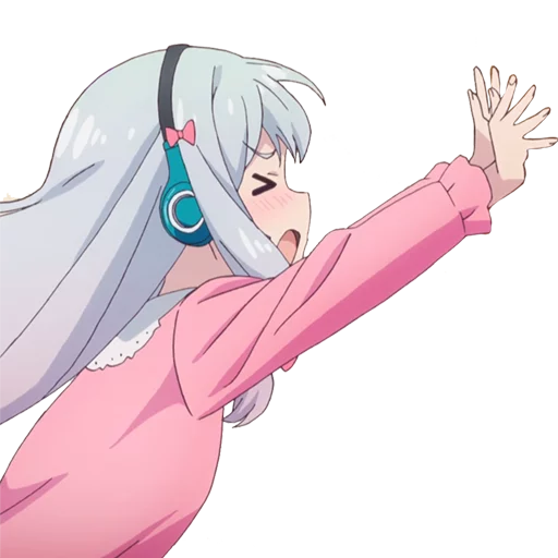 👩 Стикер «Sagiri» для Telegram