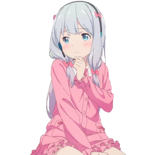 👩 Стикер «Sagiri» для Telegram
