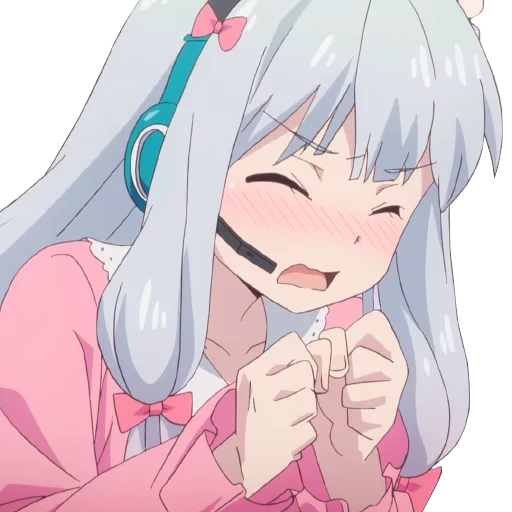 👩 Стикер «Sagiri» для Telegram