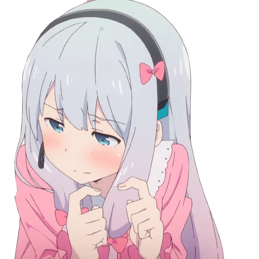 👩 Стикер «Sagiri» для Telegram