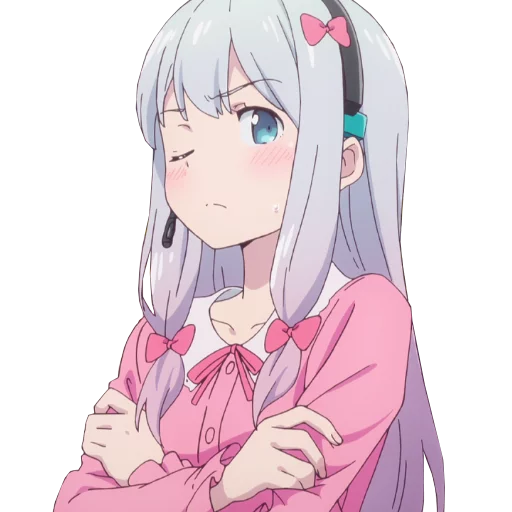 👩 Стикер «Sagiri» для Telegram