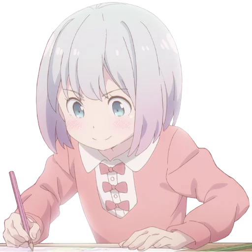👩 Стикер «Sagiri» для Telegram