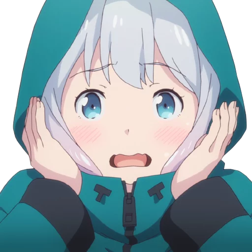 👩 Стикер «Sagiri» для Telegram