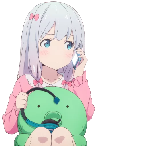 👩 Стикер «Sagiri» для Telegram
