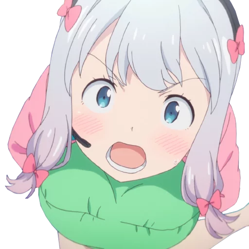 👩 Стикер «Sagiri» для Telegram