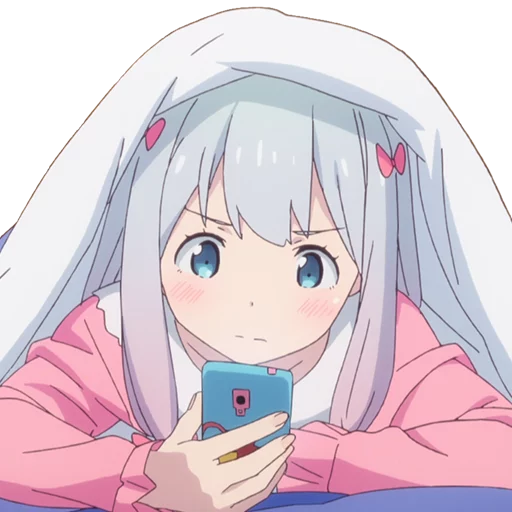 👩 Стикер «Sagiri» для Telegram