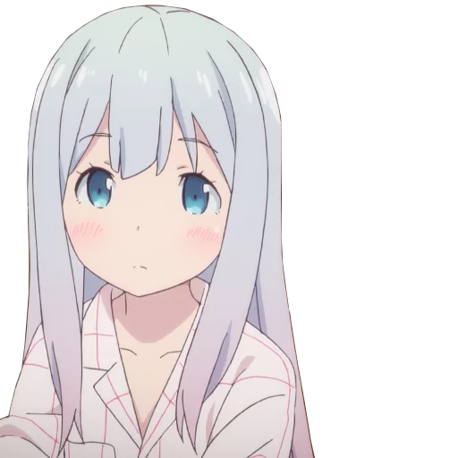👩 Стикер «Sagiri» для Telegram