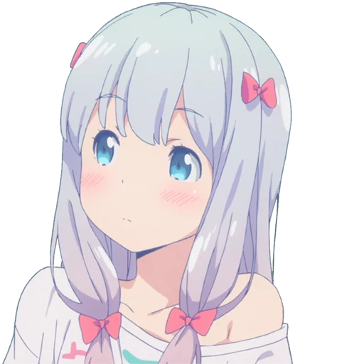 👩 Стикер «Sagiri» для Telegram