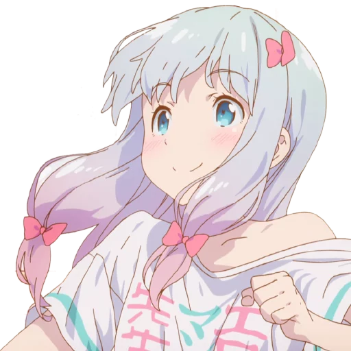 👩 Стикер «Sagiri» для Telegram