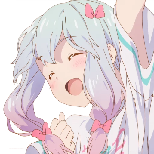 👩 Стикер «Sagiri» для Telegram