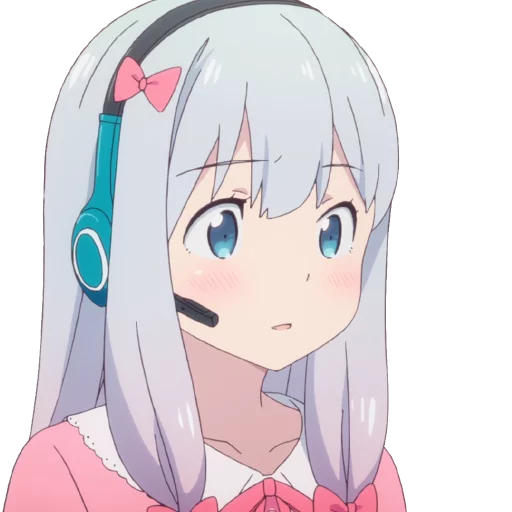 👩 Стикер «Sagiri» для Telegram
