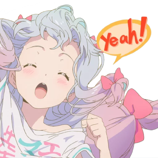 👩 Стикер «Sagiri» для Telegram