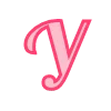 😃 Эмодзи «Сахарная вата Шрифт» для Telegram