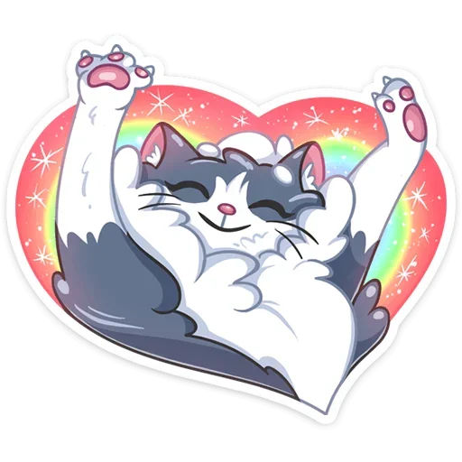 ❤️ Стикер «Серый Сахарок» для Telegram