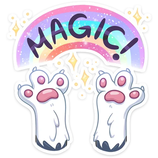 🌈 Стикер «Серый Сахарок» для Telegram