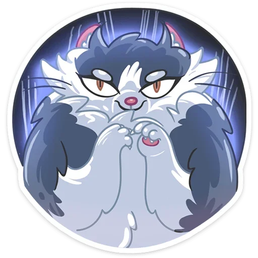 😈 Стикер «Серый Сахарок» для Telegram