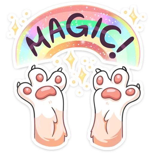 🌈 Стикер «Новогодний Сахарок» для Telegram