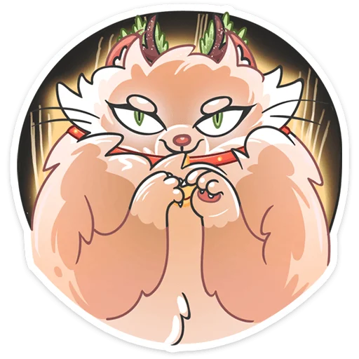😈 Стикер «Новогодний Сахарок» для Telegram