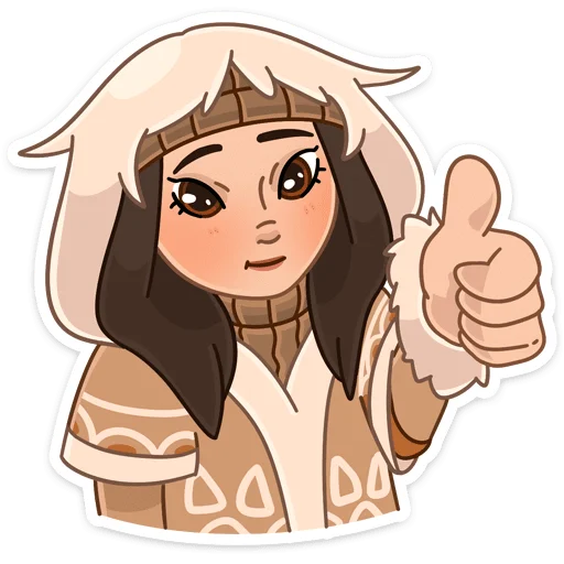 👍 Стикер «Сахаяна» для Telegram