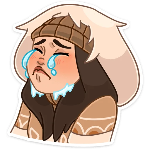😭 Стикер «Сахаяна» для Telegram