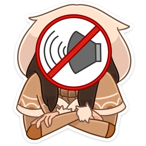 🙊 Стикер «Сахаяна» для Telegram