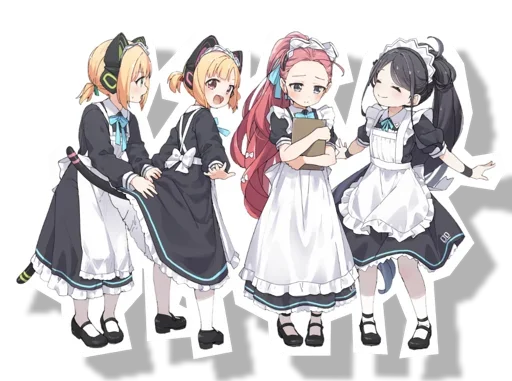 😍 Стикер «Midori & Momoi Blue Archive» для Telegram