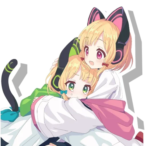 😍 Стикер «Midori & Momoi Blue Archive» для Telegram