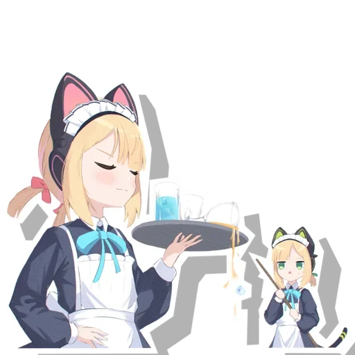 😍 Стикер «Midori & Momoi Blue Archive» для Telegram