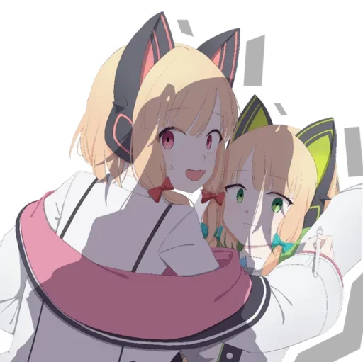 😍 Стикер «Midori & Momoi Blue Archive» для Telegram