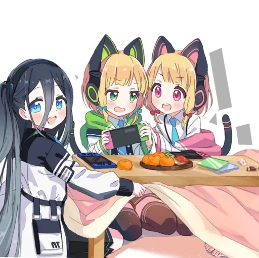 😍 Стикер «Midori & Momoi Blue Archive» для Telegram