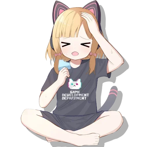 😍 Стикер «Saiba Momoi - Blue Archive» для Telegram