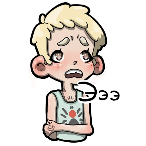 😟 Стикер «Saigack» для Telegram