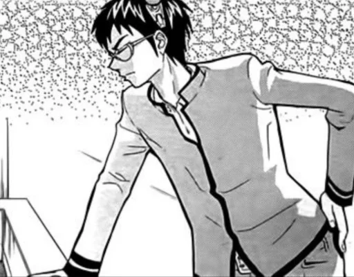😶 Стикер «The Disastrous Life of Saiki K» для Telegram