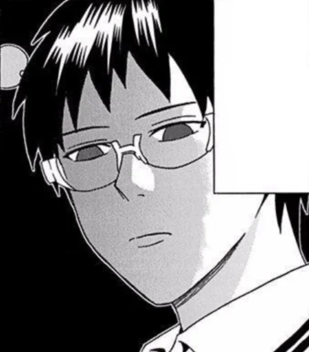 😒 Стикер «The Disastrous Life of Saiki K» для Telegram