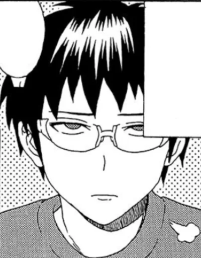 ☹️ Стикер «The Disastrous Life of Saiki K» для Telegram