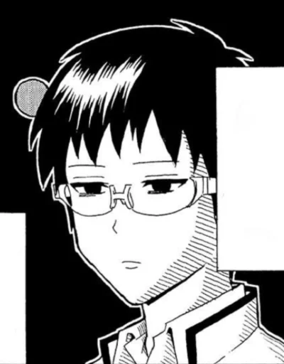 😞 Стикер «The Disastrous Life of Saiki K» для Telegram