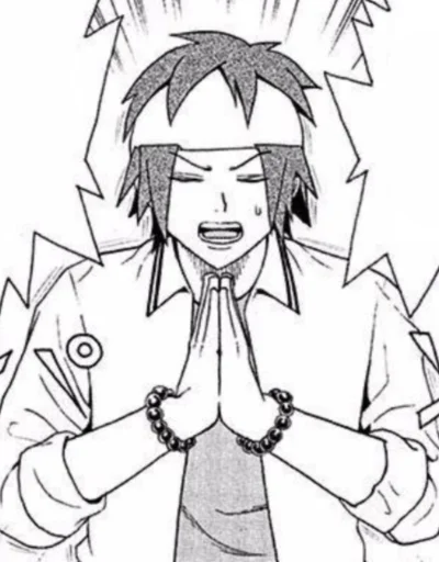 🙏 Стикер «The Disastrous Life of Saiki K» для Telegram