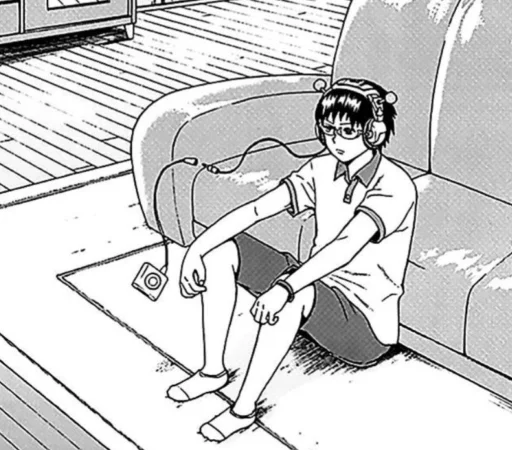 🎧 Стикер «The Disastrous Life of Saiki K» для Telegram