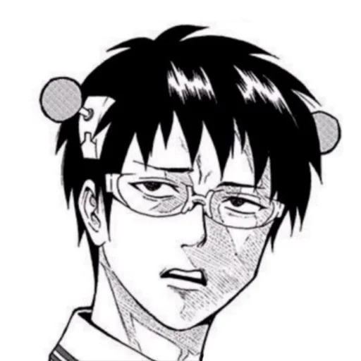 Стикерпак The Disastrous Life of Saiki K для Telegram