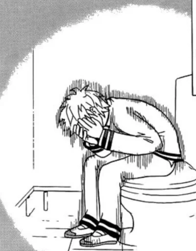 🚽 Стикер «The Disastrous Life of Saiki K» для Telegram